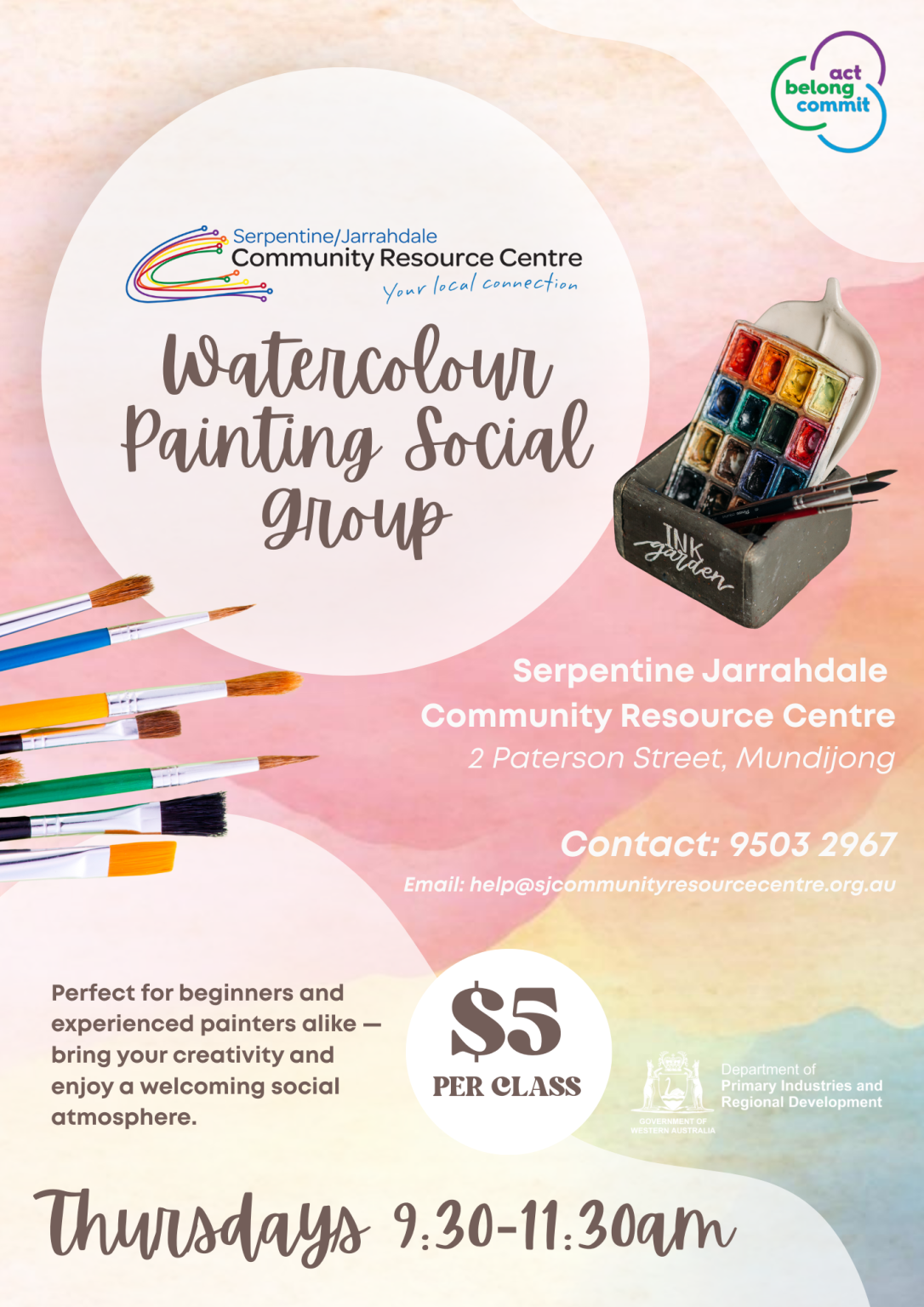 Regular Meets: Social Watercolour Group – Every Thursday – Serpentine ...